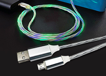 光纖傳輸充電線 Optic Signal Power Cable