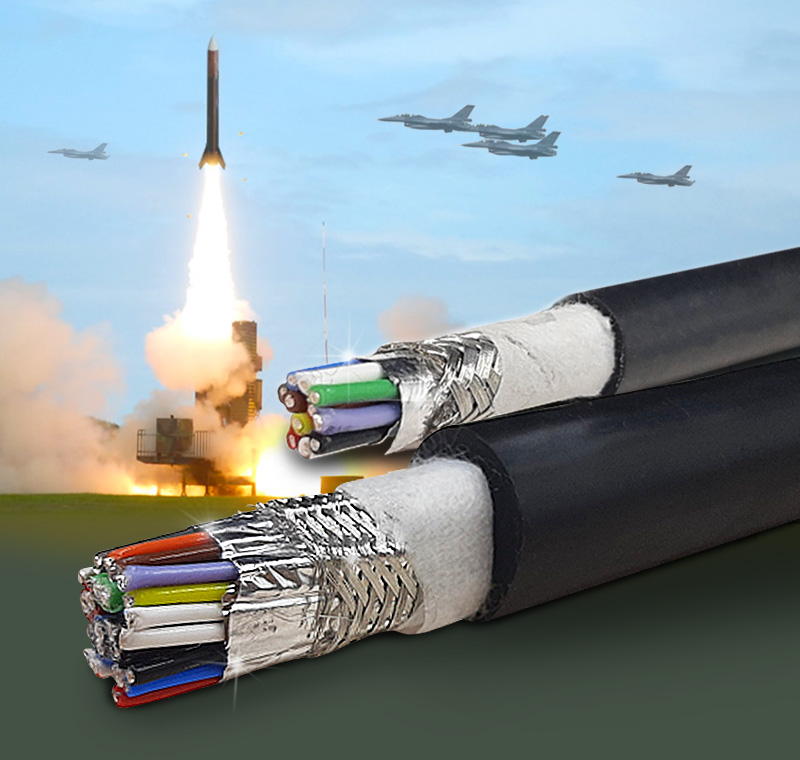 Military Spec High Frequency Transmission Control Cable