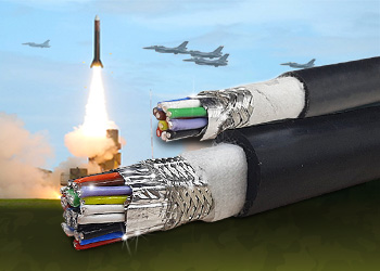 Military Spec High Frequency Transmission Control Cable
