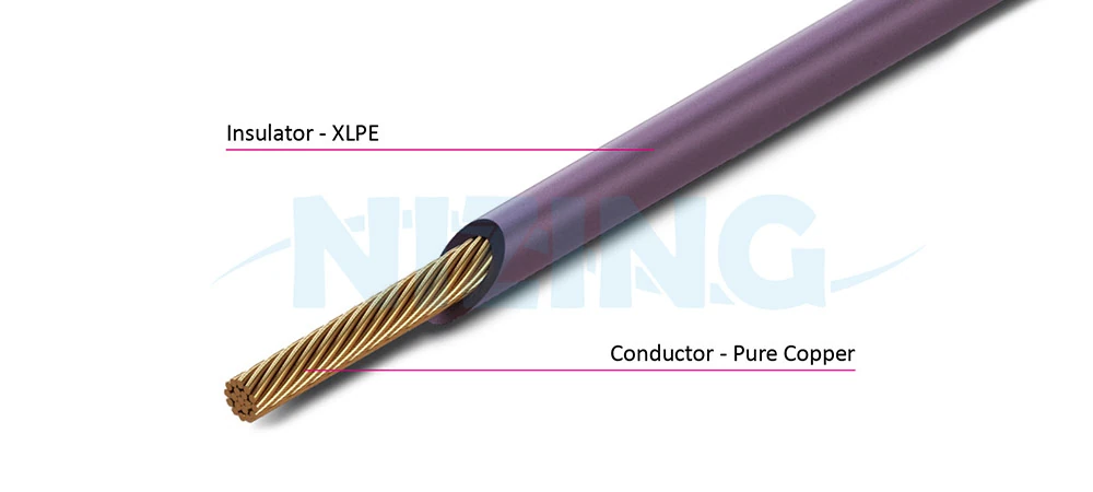 FL2X-B is XLPE insulated, heat resistant, low tension wire with thick wall insulation, suitable for automobiles, motorcycles and other motor vihicles. ISO 6722 compliant.
