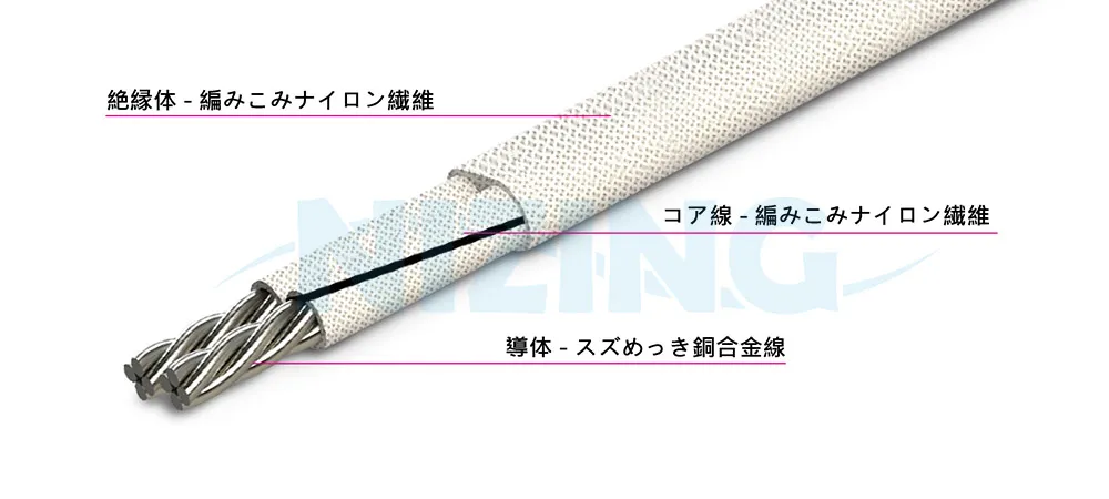 適用領域為工場、クリーンルーム、研究室、機械設備内など、漏液の危険性がある場所の監視です。
このケーブルは非接触型センサーと組み合わせて使用され、反応時間は約1〜2秒で、漏液のリスクを迅速かつ効果的に検出することができます。また、水に触れた後は乾拭きすることで繰り返し使用することができます。