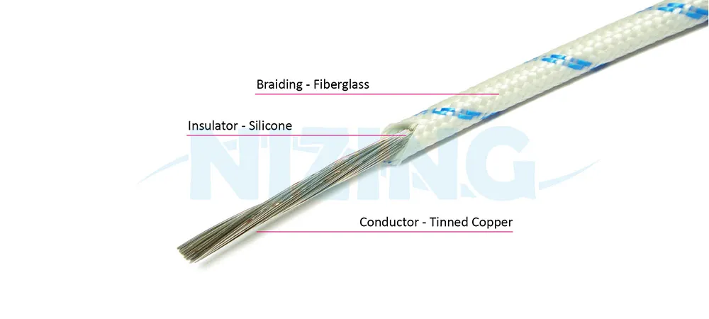 TGGT-5256 250C High Temperature Wire is suitable for fields that require high temperature endurance. Application ranges from household appliances, lighting devices, to industrial machines, and high-temperature furnaces.