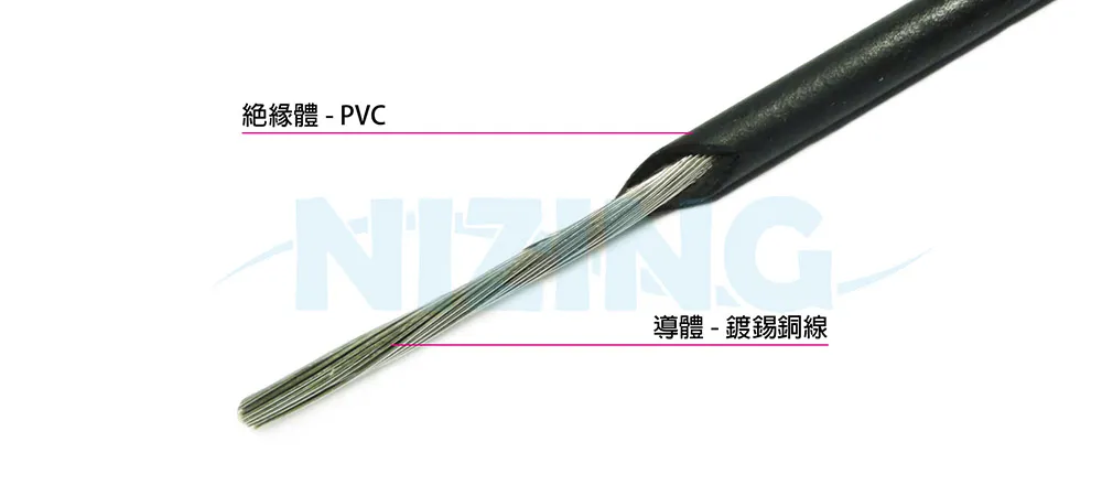 UL1015 PVC線適用於各種家用電器、照明燈具、工業機器、電熱製品、原料熔爐等高溫場所之配線。