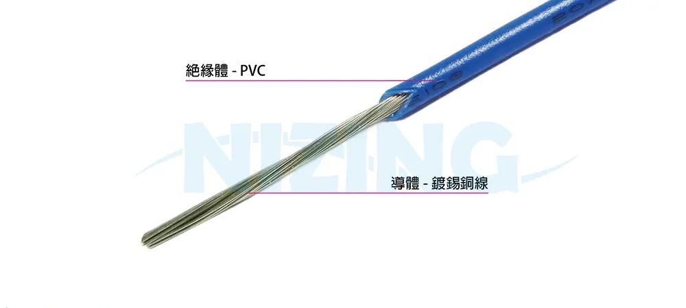 UL1617 PVC線適用於各種室內電器等內部固定連接線