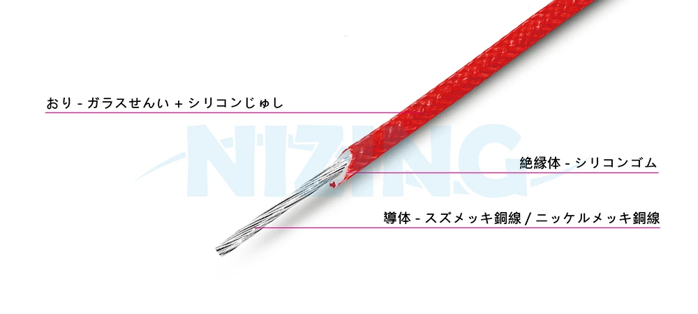 UL3126 は、家庭用電器、照明機器、産業機器、電熱製品、原料溶解炉など、高温環境での配線に適しています。