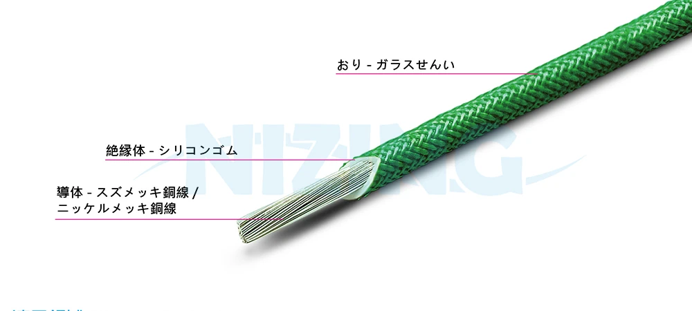 UL3645は、家庭用電器、照明機器、産業機器、電熱製品、原料溶解炉など、高温環境での配線に適しています。