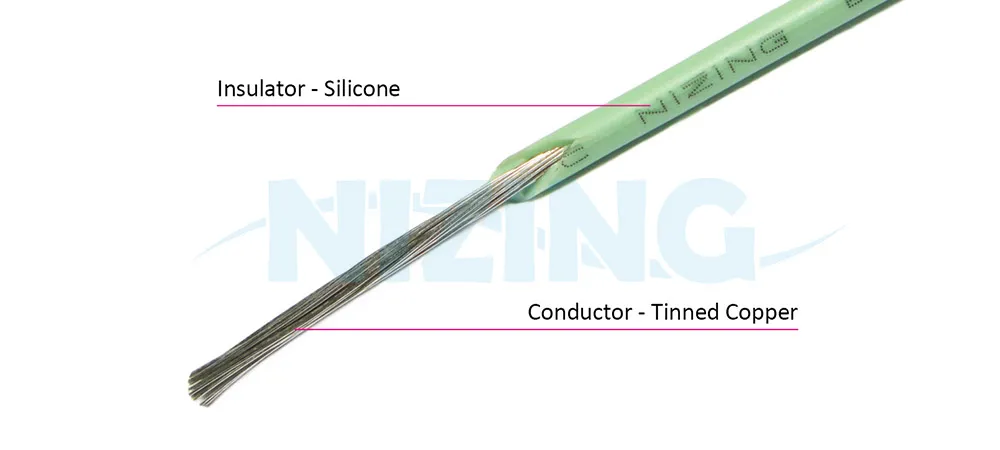 PSE3323 Silicone Wire is suitable for fields that require high temperature endurance. Application ranges from household appliances, lighting devices, to industrial machines, and high-temperature furnaces.
