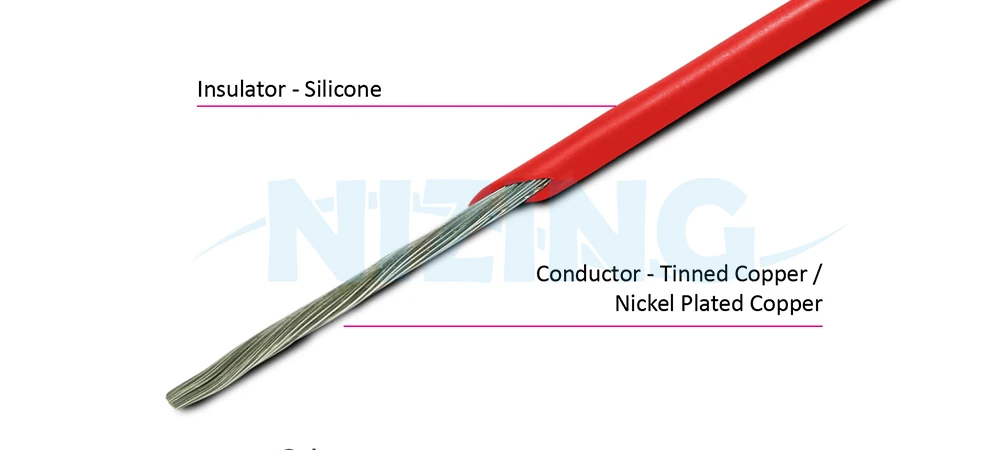 UL3135 Silicone Wire is suitable for fields that require high temperature endurance. Application ranges from household appliances, lighting devices, to industrial machines, and high-temperature furnaces.