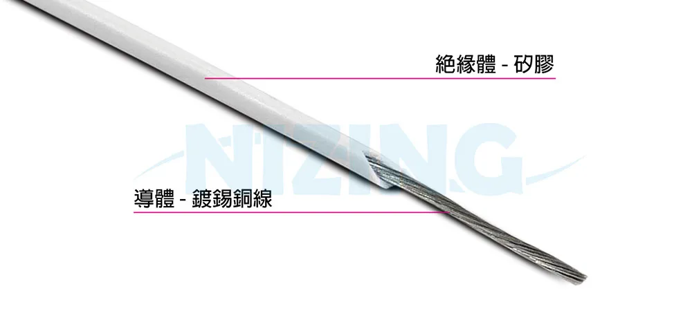 UL3641矽膠線適用於各種家用電器、照明燈具、工業機器、電熱製品、原料熔爐、機械手臂，AI Data Center, EV電動車、醫療設備、精密電子儀器 、5G、高速通訊設備等高溫或精密環保場所之配線。