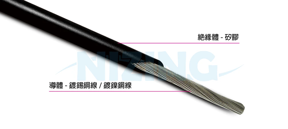 UL3642矽膠線適用於各種家用電器、照明燈具、工業機器、電熱製品、原料熔爐、機械手臂，AI Data Center, EV電動車、醫療設備、精密電子儀器 、5G、高速通訊設備等高溫或精密環保場所之配線。