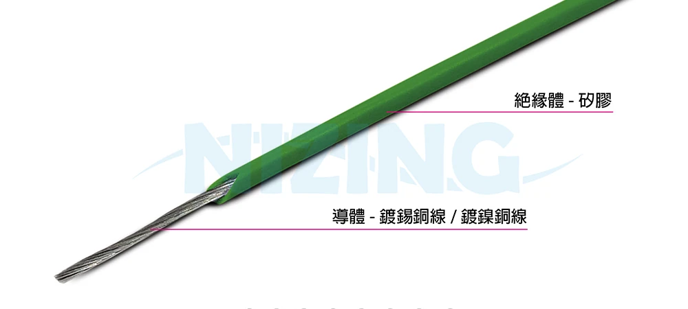 UL3663矽膠線適用於各種家用電器、照明燈具、工業機器、電熱製品、原料熔爐、機械手臂，AI Data Center, EV電動車、醫療設備、精密電子儀器 、5G、高速通訊設備等高溫或精密環保場所之配線。