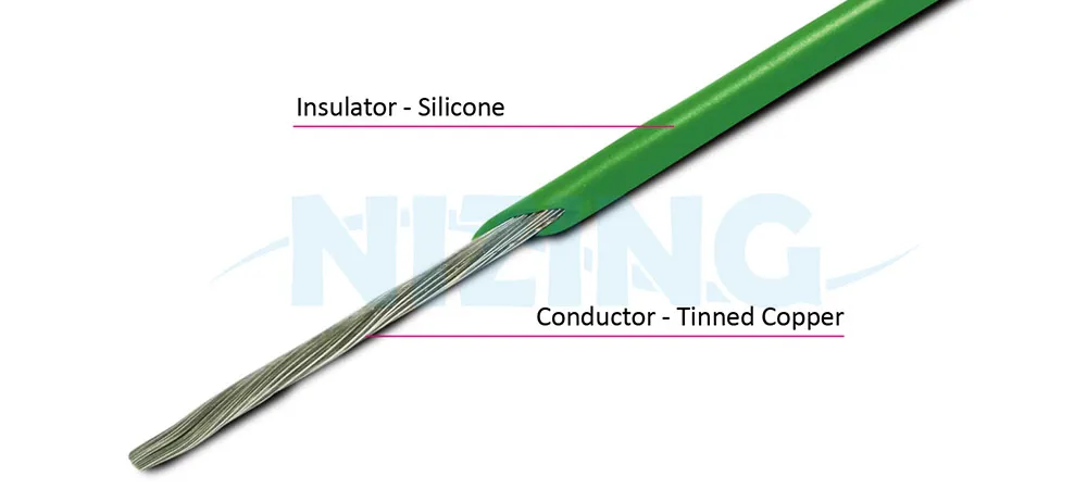 UL3976 Silicone Wire is suitable for wiring in various high-temperature or precision eco-friendly environments, including household appliances, lighting fixtures, industrial machines, electric heating products, raw material furnaces, robotic arms, AI data centers, electric vehicles (EVs), medical equipment, precision electronic instruments, 5G, and high-speed communication devices.