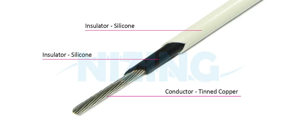 VDE-FG4G4 Dual-Insulation Silicone Wire is suitable for fields that require high temperature endurance. Application ranges from household appliances, lighting devices, to industrial machines, and high-temperature furnaces.