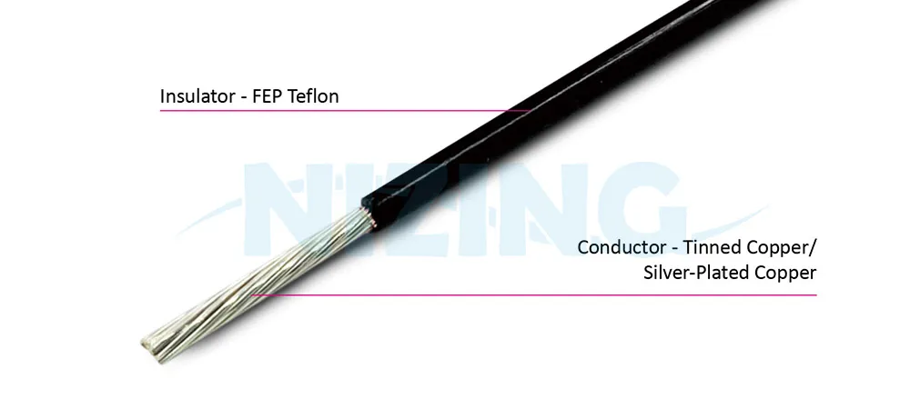 UL10020 FEP Teflon Wire is suitable for fields that require high temperature endurance. Application ranges from household appliances, lighting devices, to industrial machines, and high-temperature furnaces.