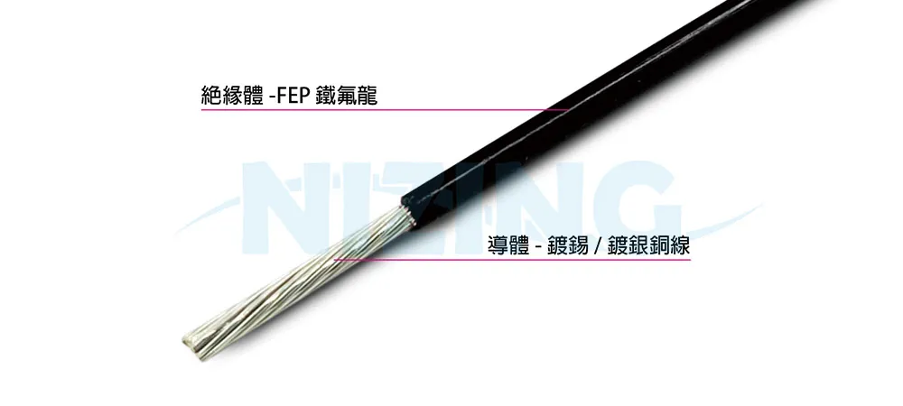 UL10020 FEP鐵氟龍線適用於各種家用電器、照明燈具、工業機器、電熱製品、原料熔爐、儲能系統、光通訊、AI機器人、矽光子通訊，船舶、航太、軍工、自動化設備等高溫或精密環保場所之配線。