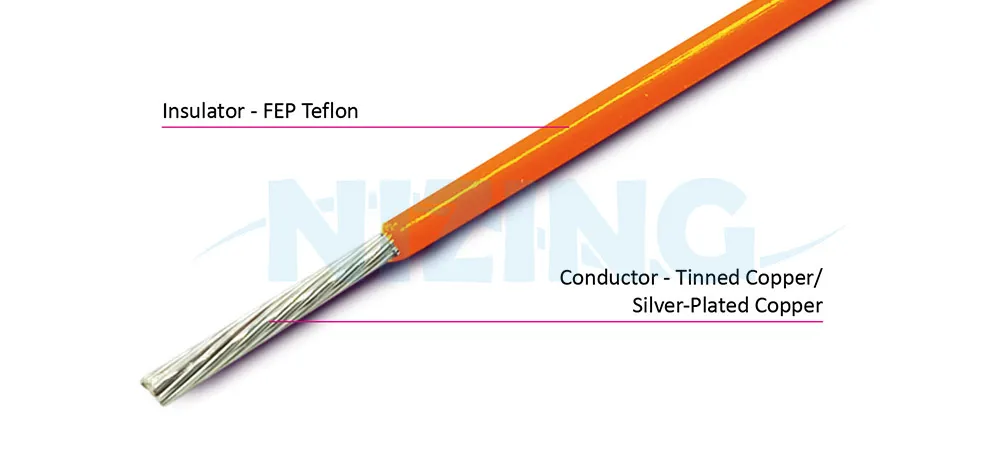 UL10248 FEP Teflon Wire is suitable for fields that require high temperature endurance. Application ranges from household appliances, lighting devices, to industrial machines, and high-temperature furnaces.
