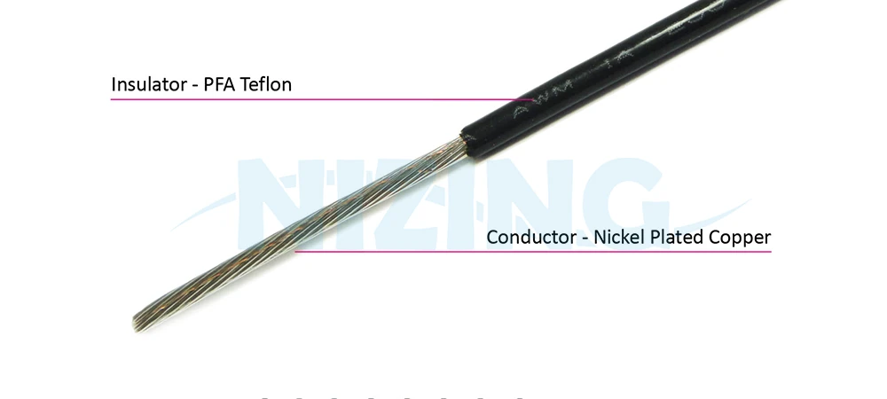 UL10371 PFA Teflon Wire is suitable for wiring in various high-temperature or precision eco-friendly environments, including household appliances, lighting fixtures, industrial machinery, electric heating products, raw material furnaces, energy storage systems, optical communication, AI robots, silicon photonics communication, marine vessels, aerospace, military applications, and automation equipment.