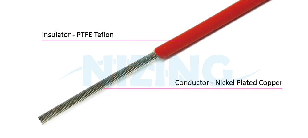UL10393 PTFE Teflon Wire is suitable for wiring in various high-temperature or precision eco-friendly environments, including household appliances, lighting fixtures, industrial machinery, electric heating products, raw material furnaces, energy storage systems, optical communication, AI robots, silicon photonics communication, marine vessels, aerospace, military applications, and automation equipment.