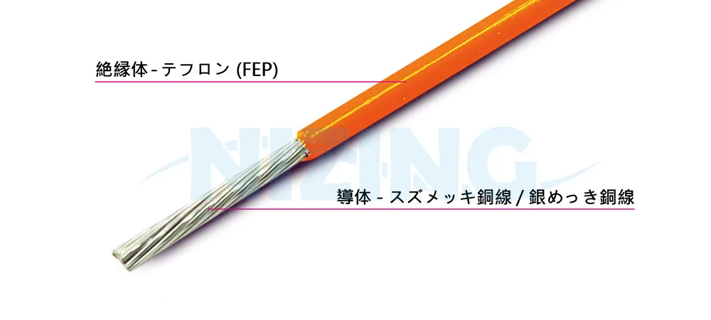 UL11449 FEP テフロンワイヤーは、家庭用電化製品、照明器具、産業機器、電熱製品、原材料炉、エネルギー貯蔵システム、光通信、AIロボット、シリコンフォトニクス通信、船舶、航空宇宙、軍事用途、自動化設備など、高温または精密で環境に配慮した場所での配線に適しています。