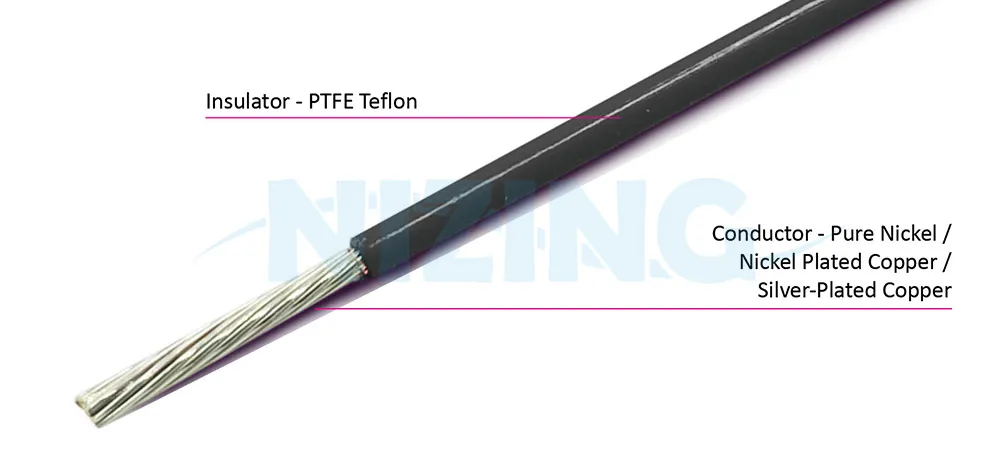 UL1164 PTFE Teflon Wire is suitable for wiring in various high-temperature or precision eco-friendly environments, including household appliances, lighting fixtures, industrial machinery, electric heating products, raw material furnaces, energy storage systems, optical communication, AI robots, silicon photonics communication, marine vessels, aerospace, military applications, and automation equipment.