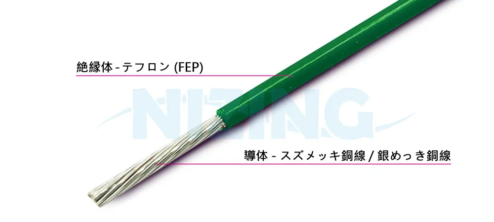 UL11664 FEP テフロンワイヤーは、家庭用電化製品、照明器具、産業機器、電熱製品、原材料炉、エネルギー貯蔵システム、光通信、AIロボット、シリコンフォトニクス通信、船舶、航空宇宙、軍事用途、自動化設備など、高温または精密で環境に配慮した場所での配線に適しています。