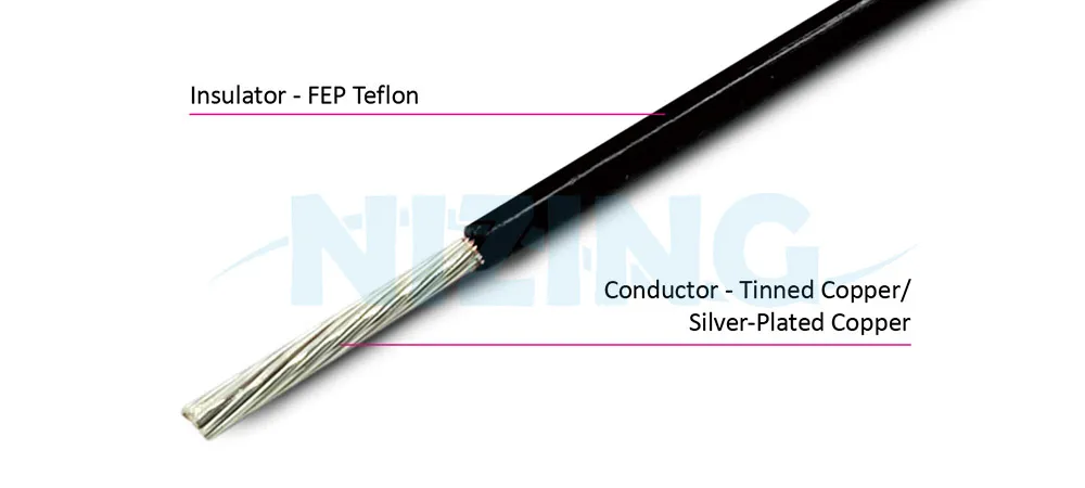 UL11665 FEP Teflon Wire is suitable for fields that require high temperature endurance. Application ranges from household appliances, lighting devices, to industrial machines, and high-temperature furnaces.