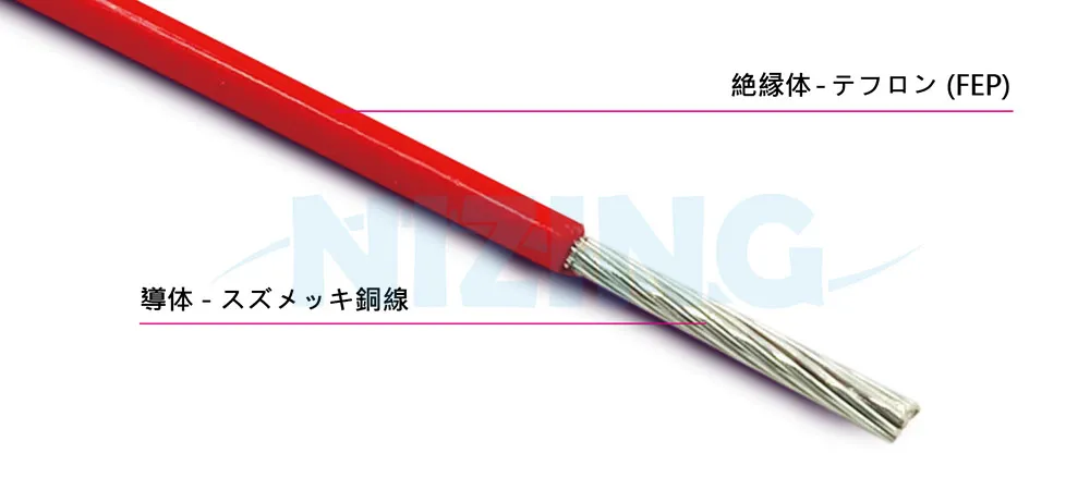 UL11817 FEP テフロンワイヤーは、家庭用電化製品、照明器具、産業機器、電熱製品、原材料炉、エネルギー貯蔵システム、光通信、AIロボット、シリコンフォトニクス通信、船舶、航空宇宙、軍事用途、自動化設備など、高温または精密で環境に配慮した場所での配線に適しています。