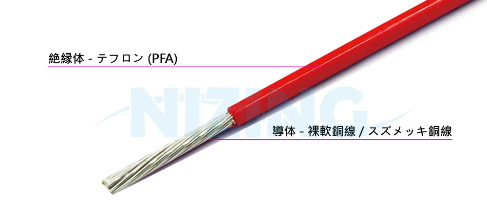 UL11832 PFA テフロンワイヤーは、家庭用電化製品、照明器具、産業機器、電熱製品、原材料炉、エネルギー貯蔵システム、光通信、AIロボット、シリコンフォトニクス通信、船舶、航空宇宙、軍事用途、自動化設備など、高温または精密で環境に配慮した場所での配線に適しています。