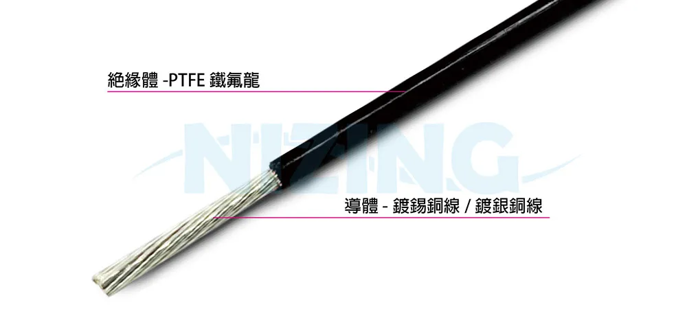 UL1213 PTFE鐵氟龍線適用於各種家用電器、照明燈具、工業機器、電熱製品、原料熔爐、儲能系統、光通訊、AI機器人、矽光子通訊，船舶、航太、軍工、自動化設備等高溫或精密環保場所之配線。