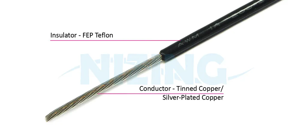 UL1331 FEP Teflon Wire is suitable for wiring in various high-temperature or precision eco-friendly environments, including household appliances, lighting fixtures, industrial machinery, electric heating products, raw material furnaces, energy storage systems, optical communication, AI robots, silicon photonics communication, marine vessels, aerospace, military applications, and automation equipment.