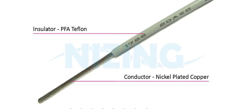 UL1726 PFA Teflon Wire is suitable for wiring in various high-temperature or precision eco-friendly environments, including household appliances, lighting fixtures, industrial machinery, electric heating products, raw material furnaces, energy storage systems, optical communication, AI robots, silicon photonics communication, marine vessels, aerospace, military applications, and automation equipment.