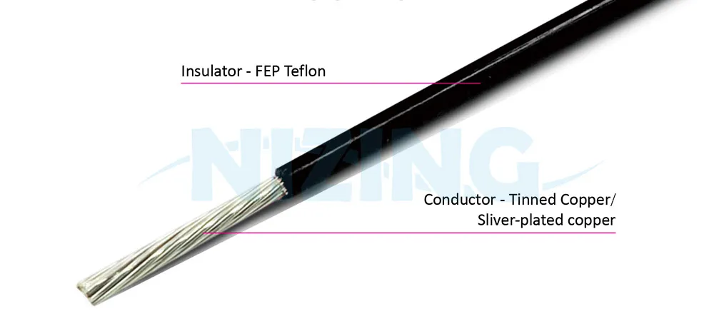 UL1766 FEP Teflon Wire is suitable for fields that require high temperature endurance. Application ranges from household appliances, lighting devices, to industrial machines, and high-temperature furnaces.