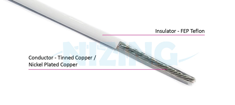 UL1901 FEP Teflon Wire is suitable for fields that require high temperature endurance. Application ranges from household appliances, lighting devices, to industrial machines, and high-temperature furnaces.