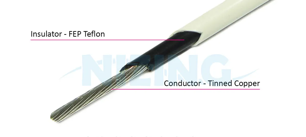 VDE-REG-NR-8295 Dual Insulation FEP Teflon Wire is suitable for wiring in various high-temperature or precision eco-friendly environments, including household appliances, lighting fixtures, industrial machinery, electric heating products, raw material furnaces, energy storage systems, optical communication, AI robots, silicon photonics communication, marine vessels, aerospace, military applications, and automation equipment.