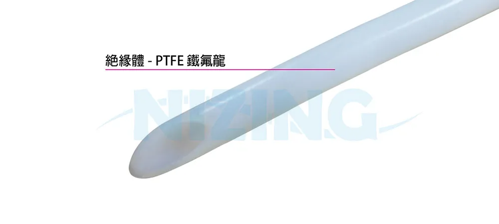 PTFE鐵氟龍套管適用於各種電子電器,照明燈具,工業機器,電熱製品等高溫場所的絕緣保護